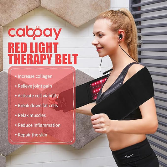 Red Light Therapy Belt, LED 660nm 850nm Light