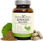 Herbal Roots Ginkgo Biloba Made 1,400mg per 60 Vegan