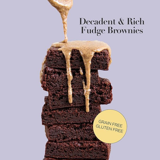Stellar Eats Fudge Brownie Baking Mix, 10.4 oz, 1 Pack - Grain Free, Gluten Free, Dairy Free, Plant Based, Paleo Friendly