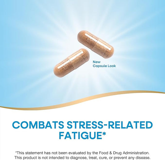 Nature's Way Fatigued to Fantastic! Adrenal Stress End, Stress-related Fatigue Support*, 60 Count