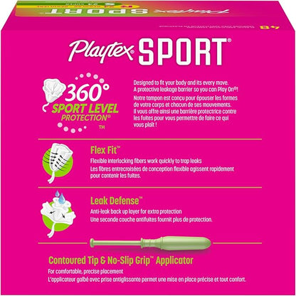 Playtex Sport Tampons, Multipack (24ct Regular/24ct 48ct