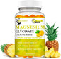 Magnesium Glycinate Gummies 500mg with Magnesium 500mg, Easy D3, High