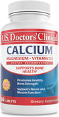 U.S. Doctors' Clinical Calcium, Magnesium + D3 for (60)
