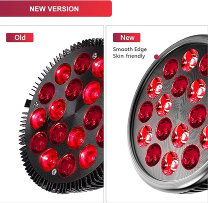 Wolezek Red Light Therapy with Stand 18 LEDs 660nm Red 850nm Near-Infrared 15"-61" Adjustable