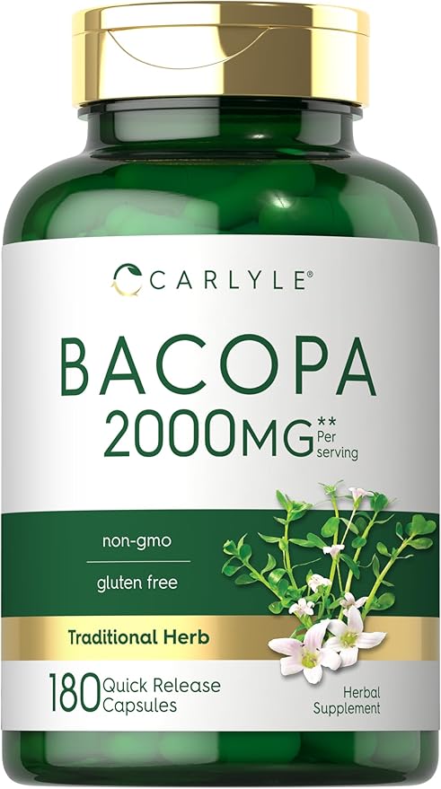 Carlyle Bacopa Monnieri Capsules 180 Capsules