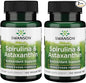 Swanson Organic Spirulina & Astaxanthin 120 2 Pack