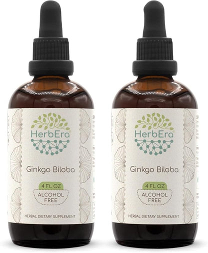 Ginkgo Biloba B120 (2pcs) Alcohol-Free Herbal (2x4 fl