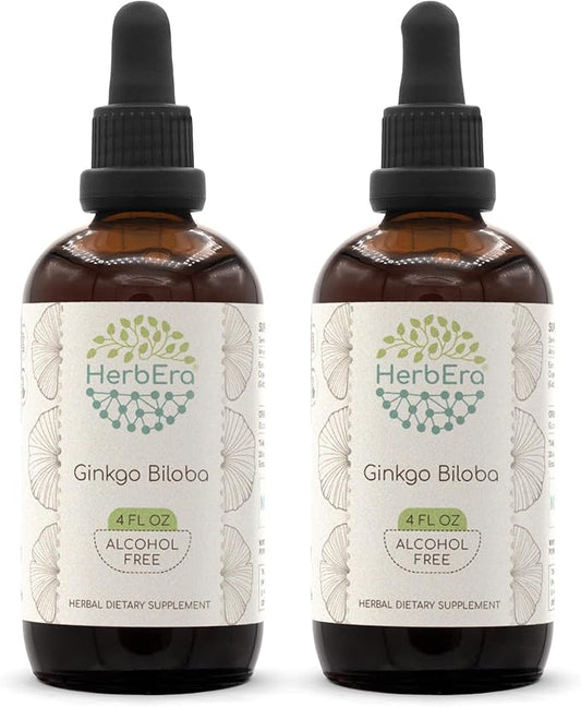 Ginkgo Biloba B120 (2pcs) Alcohol-Free Herbal (2x4 fl