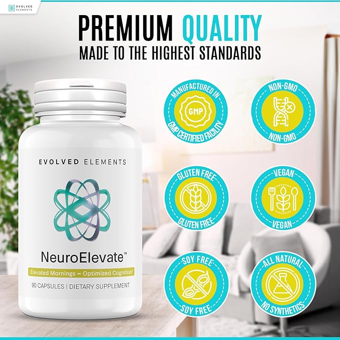 Caffeine-Free Focus Supplement 90 Capsules