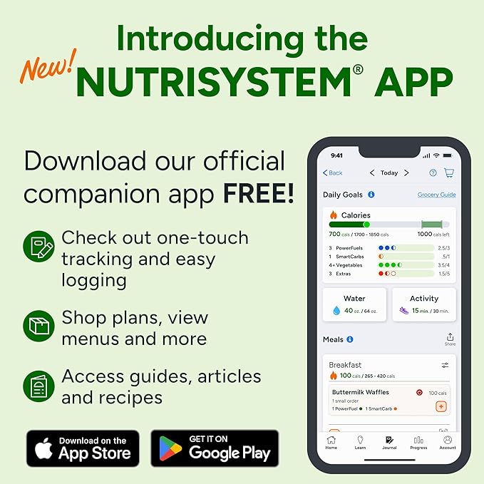 Nutrisystem® Kickstart Balanced 7-Day Weight Loss Kit with 28 Delicious Meals & Snacks