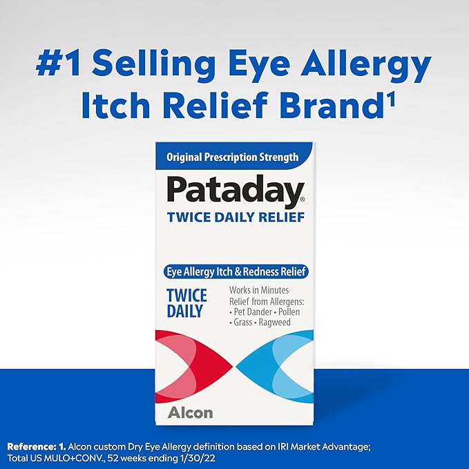 Pataday Twice Daily Relief, 0.17 Fl