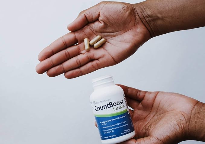 Fairhaven Health CountBoost for Men Optimal CoQ10-60 Capsules