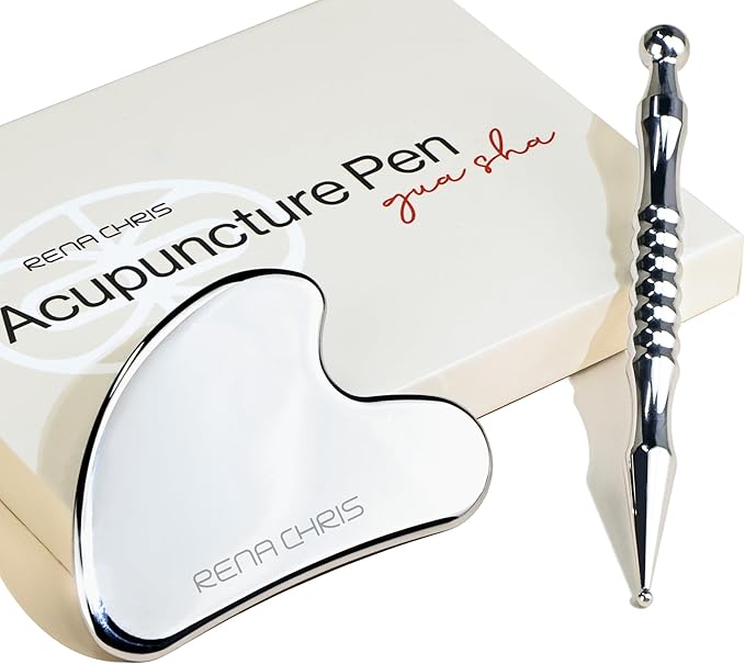 Rena Chris Stainless Steel Gua Sha