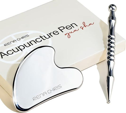 Rena Chris Stainless Steel Gua Sha