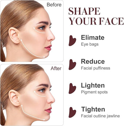 rosenice Gua Sha Facial Tools Guasha