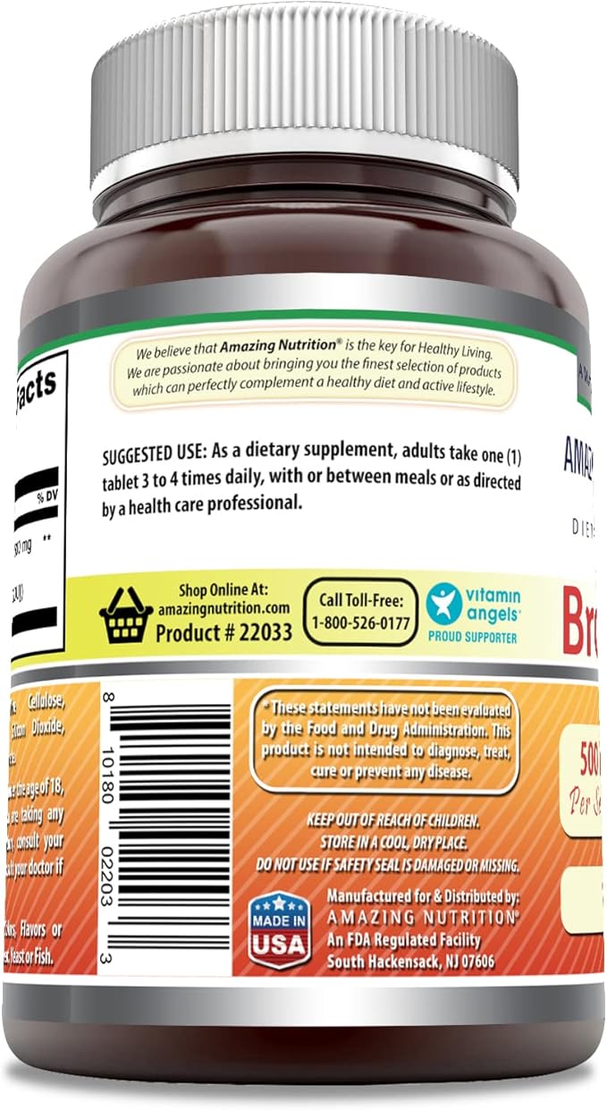 Amazing Formulas Bromelain 500 Mg 120