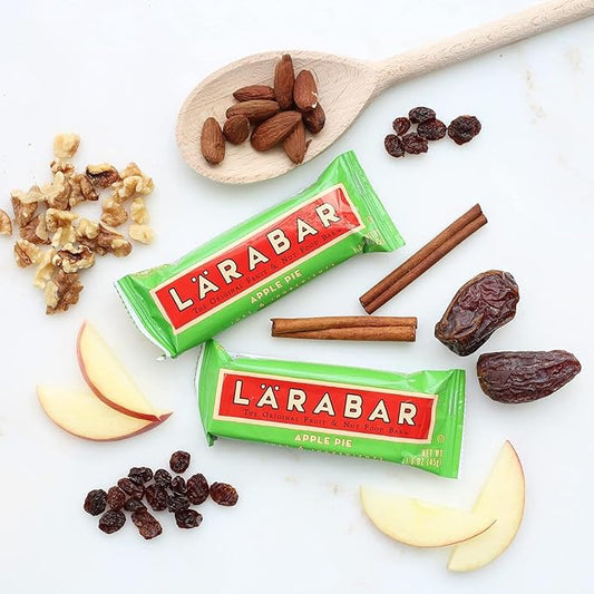 Larabar Apple Pie, Gluten Free Vegan Fruit & Nut Bars, 1.6 oz bars, 12 ct