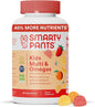 SmartyPants Kids Multivitamin Gummies: Omega 3 D3, C, B12, B6, B6, Vitamin 90 Count (22 Day