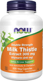 NOW Supplements, Silymarin Milk Thistle Extract 300 mg 200 Veg