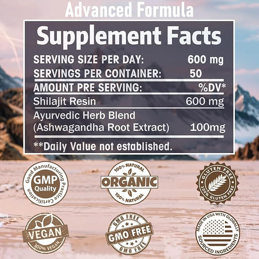 shilajit Pure Himalayan Organic 30 Grams