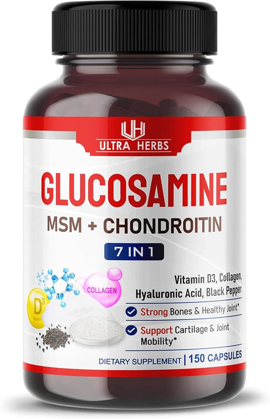 Glucosamine Chondroitin MSM D3 | 150 Capsules