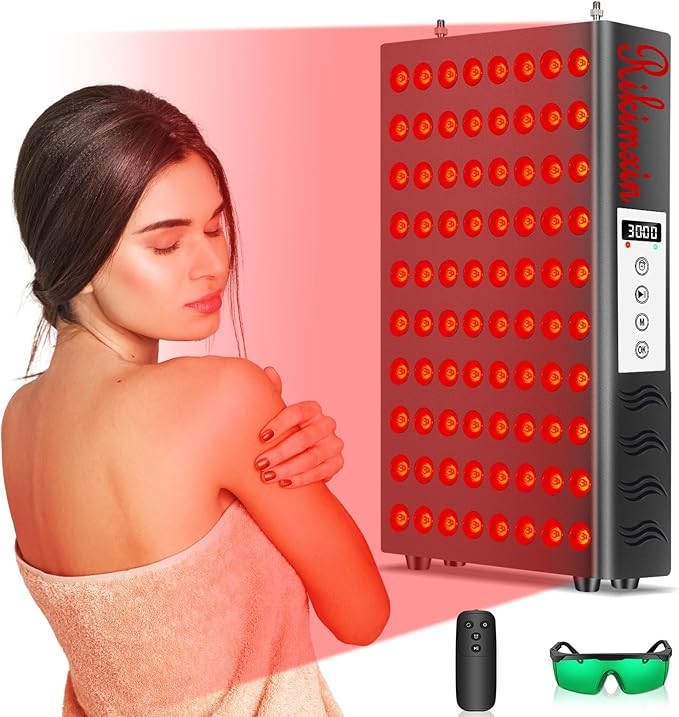 Red Light Therapy, 80LEDs Red Light 660nm & 850nm Near