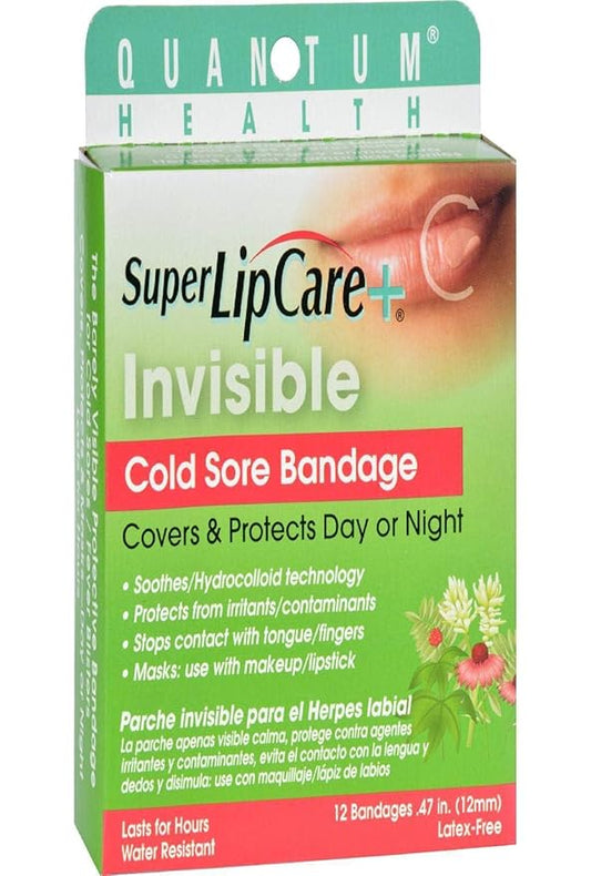 Quantum Health Super LipCare+ Invisible Cold 12 Ct
