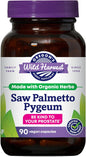 Oregon's Wild Harvest Organic Saw Palmetto Pygeum Herbal Supplement in Vegan Capsules