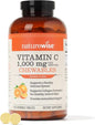 NatureWise Vitamin C 1000mg Chewable Tablet Supplement -200 Count[100 Count[100 Days