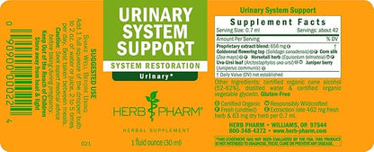 Herb Pharm Urinary System Support Liquid 1 Fl