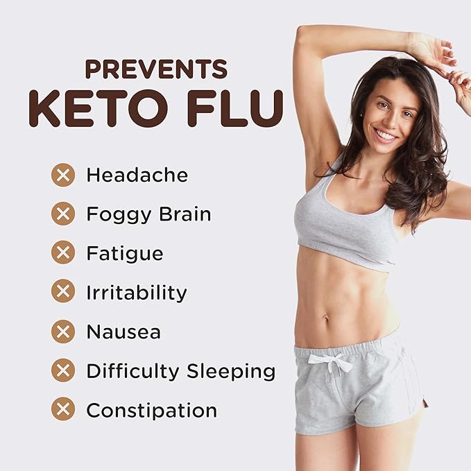 Keto Vitals Instant Keto Coffee Powder - Low-Calorie Unsweetened Instant Coffee Packets, Single Serve - Keto Coffee Instant Mix in Original, Vanilla, & Mocha Flavors - 30 Count