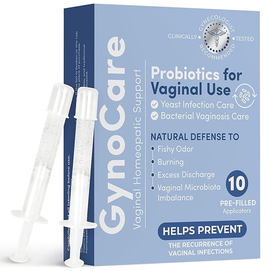 Vaginal Probiotic Gel | Yeast Infection Treatment for Women | ph balance feminine wash | bv Treatment for Women | Vaginal Odor and Hygiene Support | 10 Pre-Filled Applicators