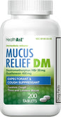 HealthA2Z® Mucus Relief DM 20mg | 400mg | (200 Count 1))