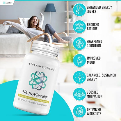 Caffeine-Free Focus Supplement 90 Capsules