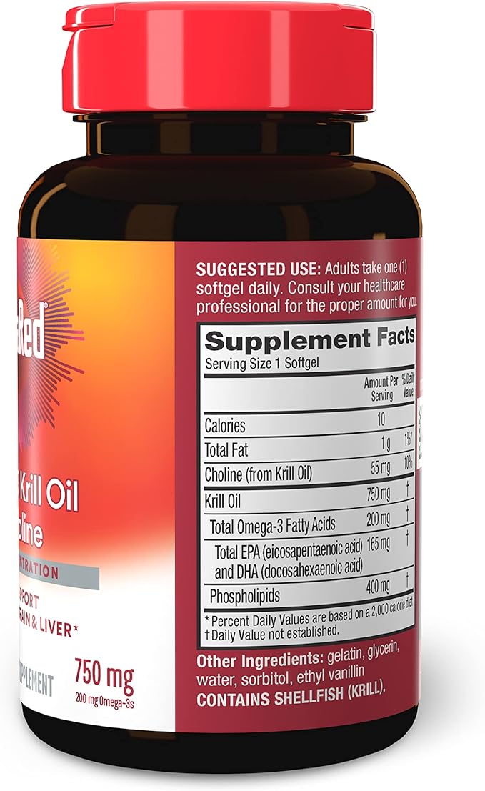 MegaRed Krill Oil 750mg Omega 3 1 Dr 80 Softgels (1)