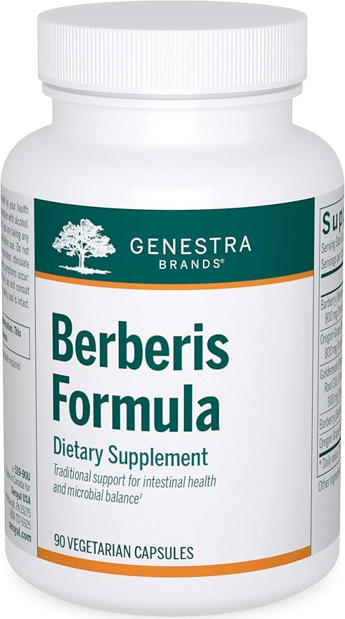 Genestra Brands Berberis Formula 90 Capsules