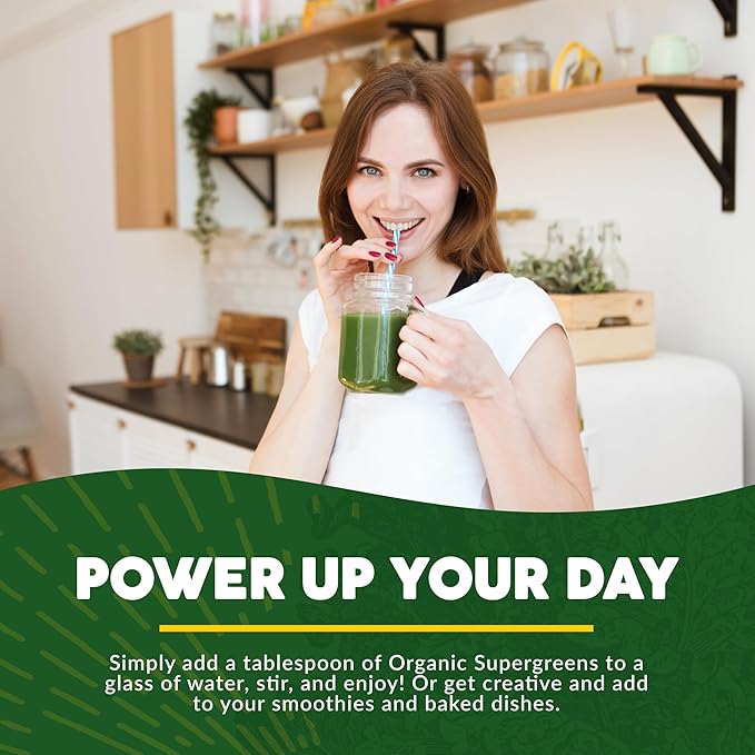 Paleovalley Organic Supergreens Powder 23 Superfoods 30 Servings
