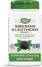 Nature's Way Premium Herbal Siberian Eleuthero, 1,275 mg 180 VCaps
