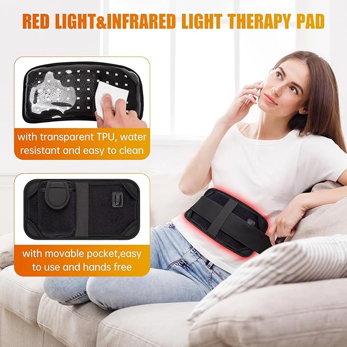LED Red Light Therapy Pad 660nm 850nm Near