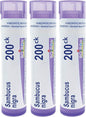 Boiron Sambucus Nigra 200ck Homeopathic Elderberry 3 Tubes 80 Pellets, 3 Count