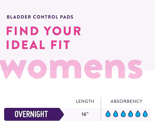 Prevail Proven - Incontinence Bladder Control 120 Count (4 Packs 30)