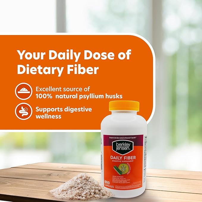 Berkley Jensen Daily Psyllium Husk Supplement (600 1)