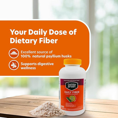 Berkley Jensen Daily Psyllium Husk Supplement (600 1)