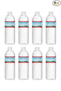 Crystal Geyser Natural Alpine Spring Water, 16.9 fl oz, Pack of 8 - Perfect for Halloween Parties, Goodie Bags, and On-the-Go Hydration