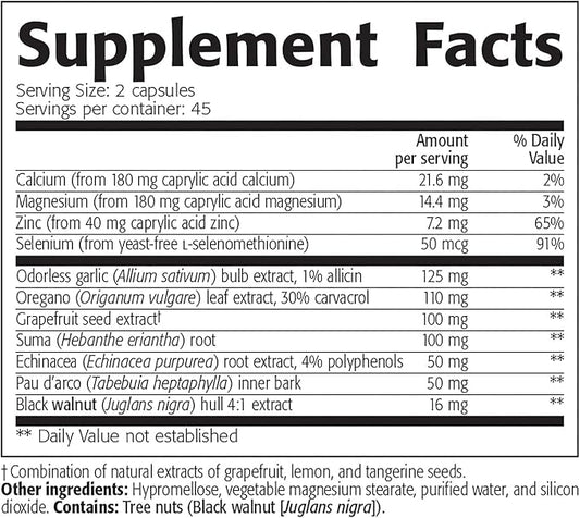 NEW ROOTS HERBAL Candida Stop Support 90 Capsules