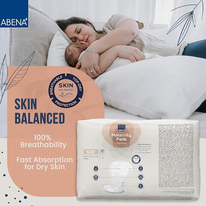 Abena Premium Maternity Pads, Perfect 14 Count