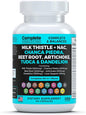 Milk Thistle + NAC Supplement 60 Capsules