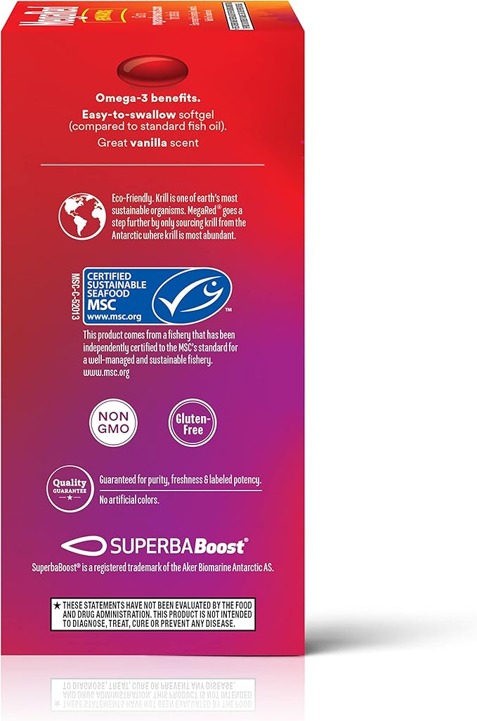 MegaRed Krill Oil 750mg Omega 3 1 Dr 80 Softgels (1)
