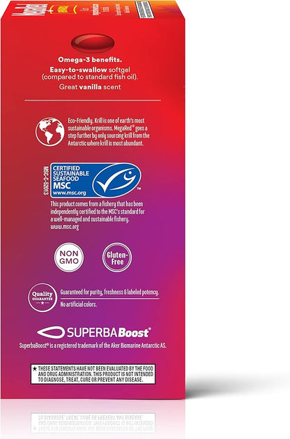 MegaRed Krill Oil 750mg Omega 3 1 Dr 80 Softgels (1)