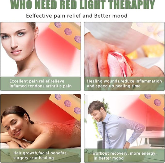 Red Light Therapy at Home 660nm and 850nm Dimming 45watts Infrared
